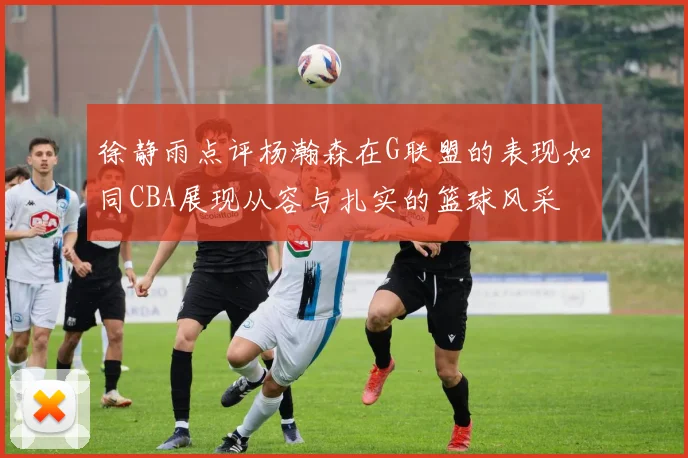 徐静雨点评杨瀚森在G联盟的表现如同CBA展现从容与扎实的篮球风采